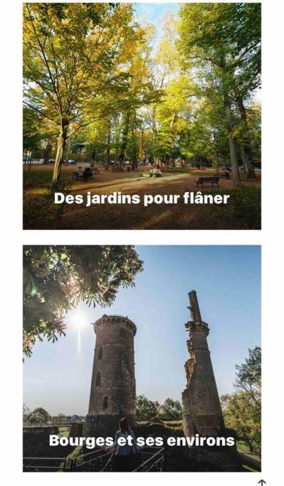 Apartament Studio La Reine Blanche - 4Pers - Rdc Bourges Zewnętrze zdjęcie